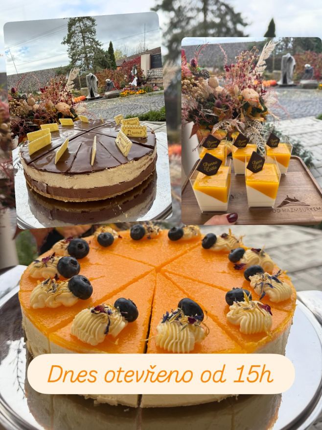 Dnes otevřeno od 15h, přijďte si dát ☕️ a něco dobrého k tomu 🍰